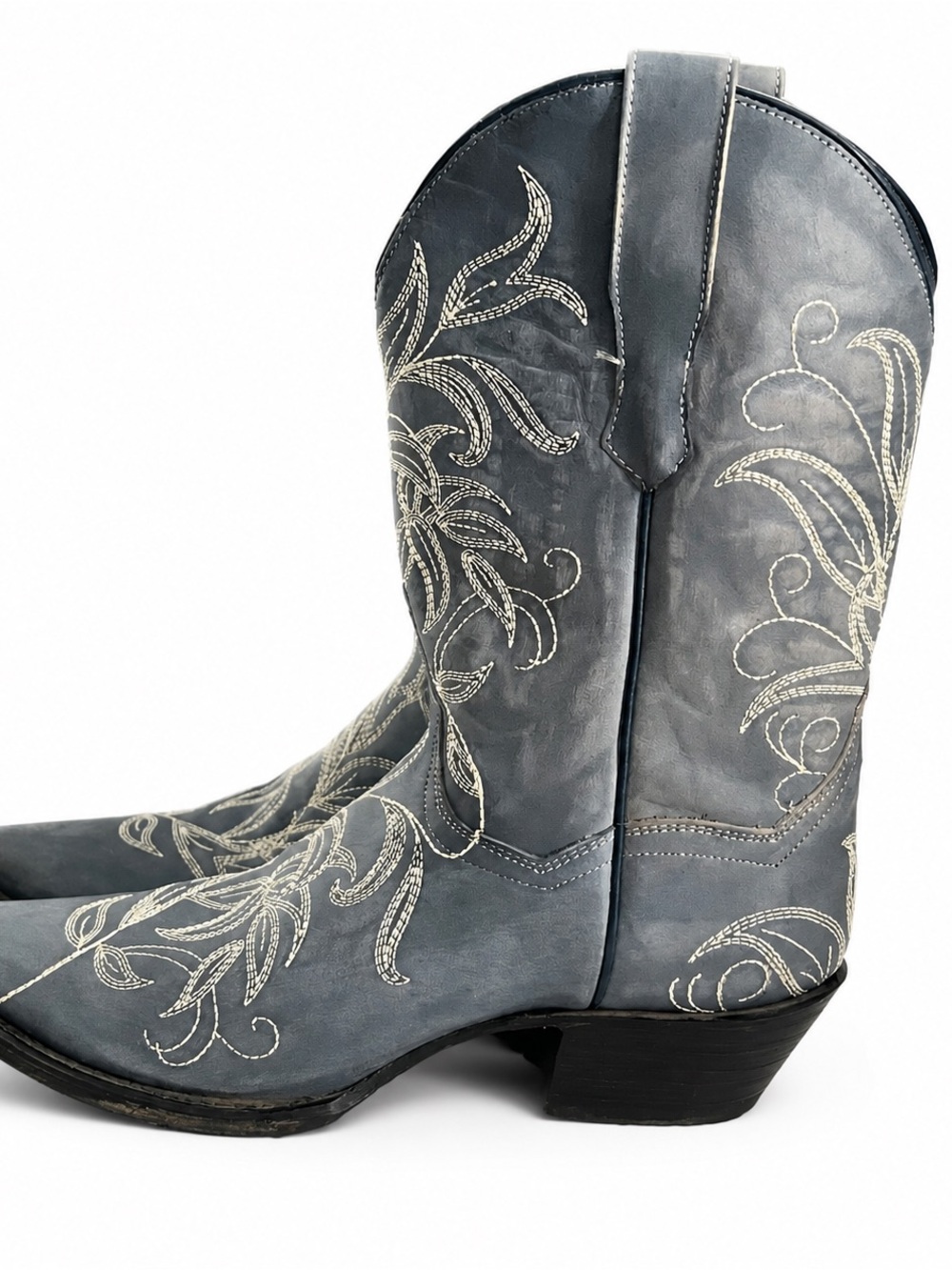 Dan Post Women’s Embroidered Western Cowboy Boots – Size 9M